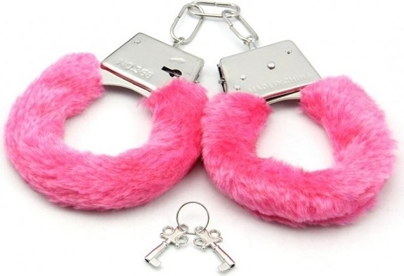 Sfastores Pembe Peluş Kelepçe