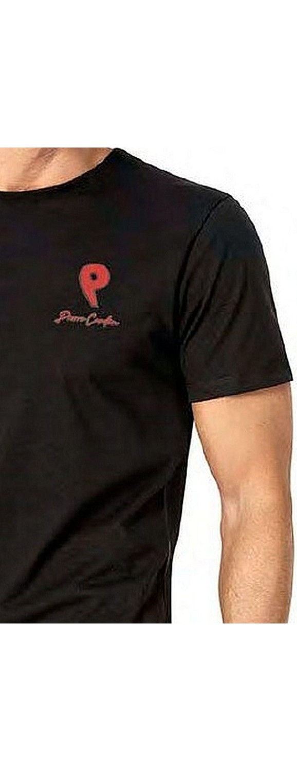 Pierre Cardin 6078 Erkek Kısa Kollu Bisiklet Yaka Pijama Takım-Beyaz görsel 2