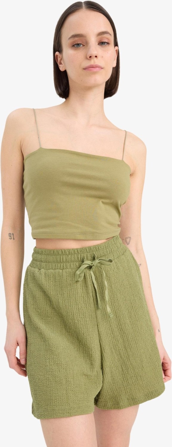 DeFacto Loose Fit Kırışık Dokulu Şort A6223AX25SM görsel 3