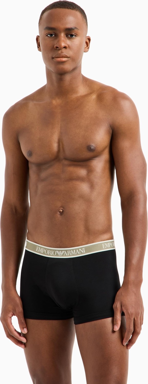 Die Grup Emporio Armani Erkek 3'lü Mayo, Siyah/tofu/siyah, L görsel 2