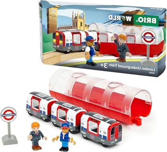 Die Grup Ikonik Londra Metro Treni Oyuncak, Ses ve Işık Özellikleri ile Eğlenceli