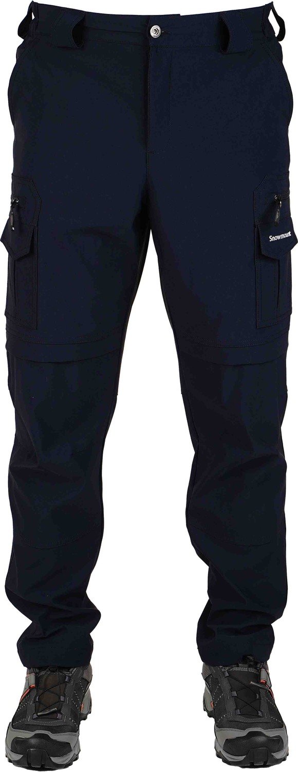 Snowmount Erkek Outdoor Mevsimlik Trekking Pantolonu Likralı Su Itici Taktik Kargo Cep görsel 8