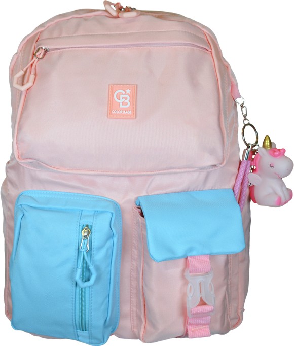 Color Bags Sırt Çantası Pudra B37