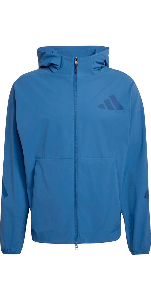 adidas Z.N.E. Woven Erkek Mavi Günlük Stil Eşofman Üstü KF1823 görsel 8