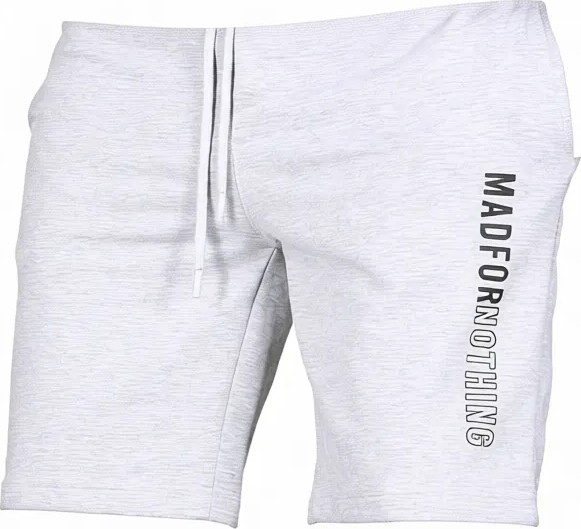 Madmext Gri Kapri Şort 5403 %60 Pamuk %35 Polyester Desenli Erkek Şort Rahat Kesim görsel 5