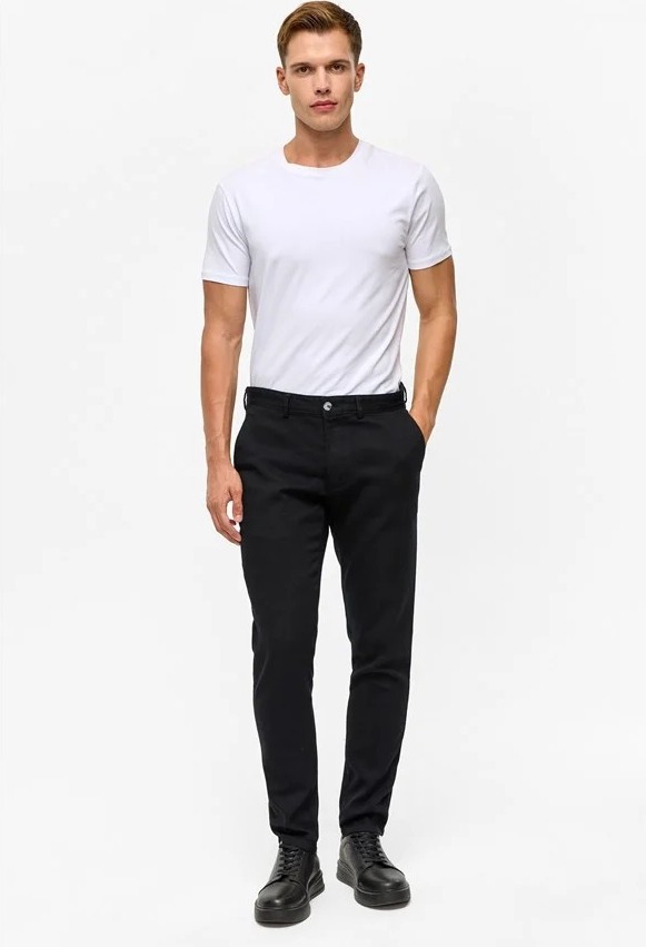 Süvari Bej Slim Casual Pantolon