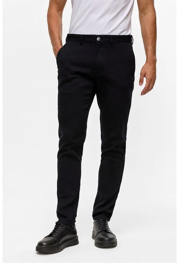 Süvari Bej Slim Casual Pantolon görsel 2
