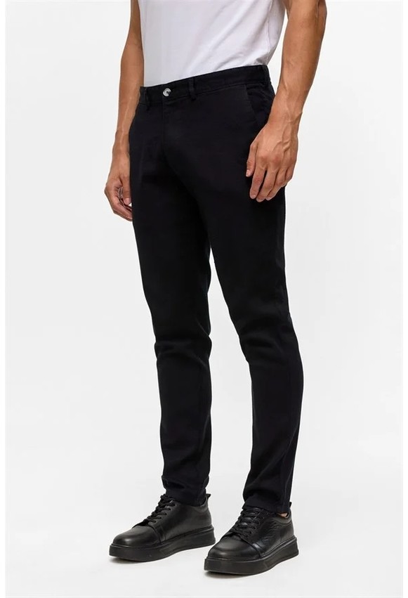 Süvari Bej Slim Casual Pantolon görsel 3