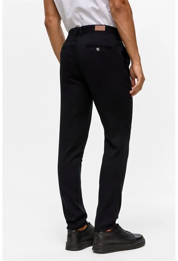 Süvari Bej Slim Casual Pantolon görsel 5