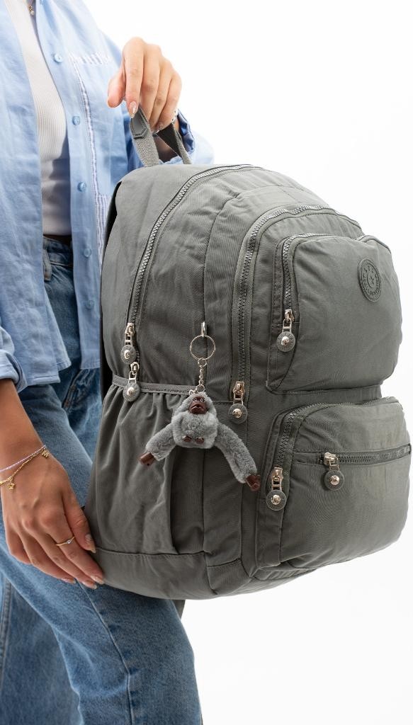 Baginn Kadın Sırt Çantası Hafif Kumaş Çok Cepli Kabin Boy Seyahat Çantası 43*30 cm