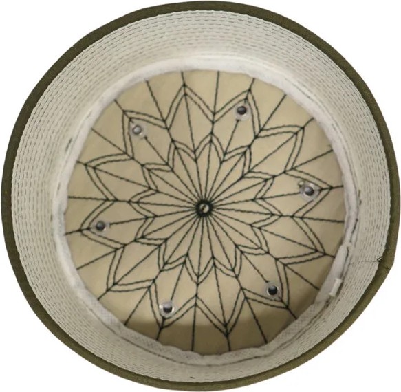Sarıkhane Çocuk Imam Sarığı - Beyaz Kumaş - Yeşil Takke-Düz Sarım-Kapsüllü-4 Metre görsel 5
