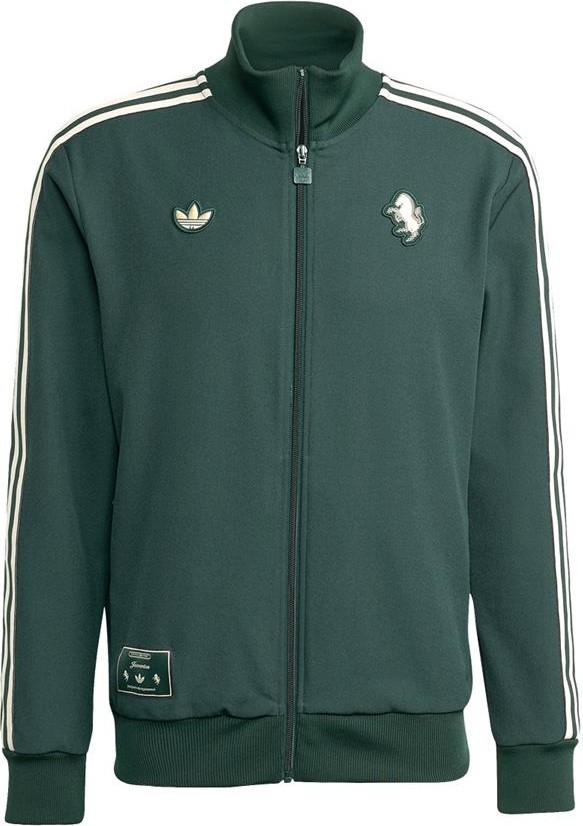 adidas Erkek Yeşil Ceket JUVE ICON TT JM9449 görsel 6