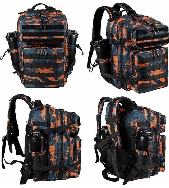 Quickprep 35L Taktik Askeri Sırt Çantası - 900D Oxford Su Geçirmez Kumaş görsel 3