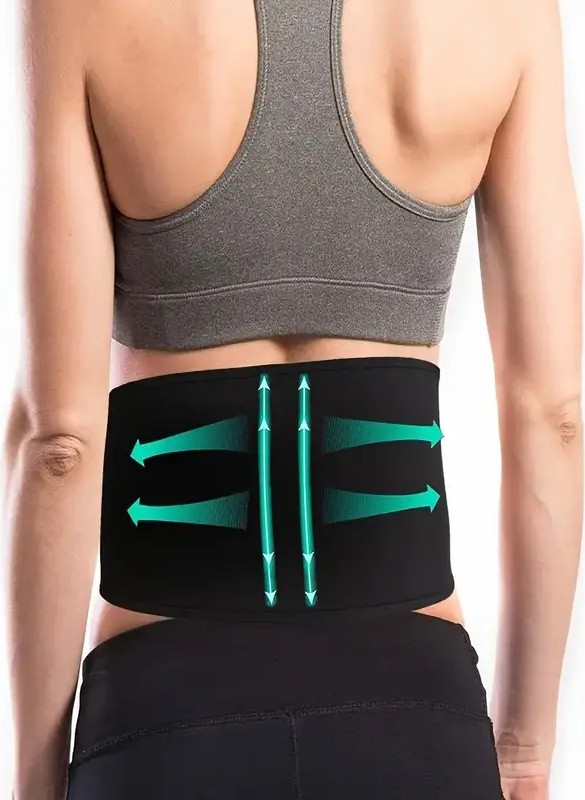 Ankaflex Medikal Unisex Termal Ter Sauna Bandı Korsesi Kilo Kemeri Bandı Zayıflama Bel Mide Sargısı görsel 3