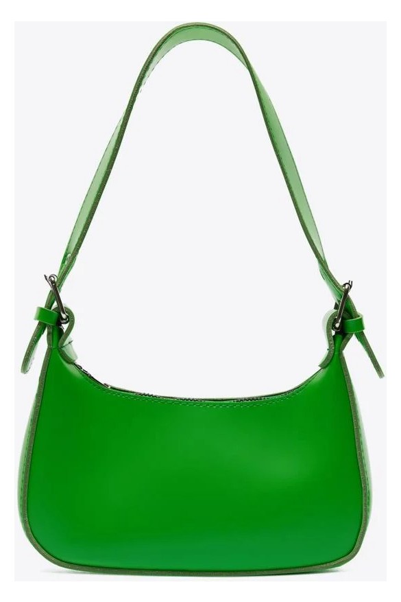 Shule Bags Muse Oval Baget Çanta Pudra Pembe görsel 6