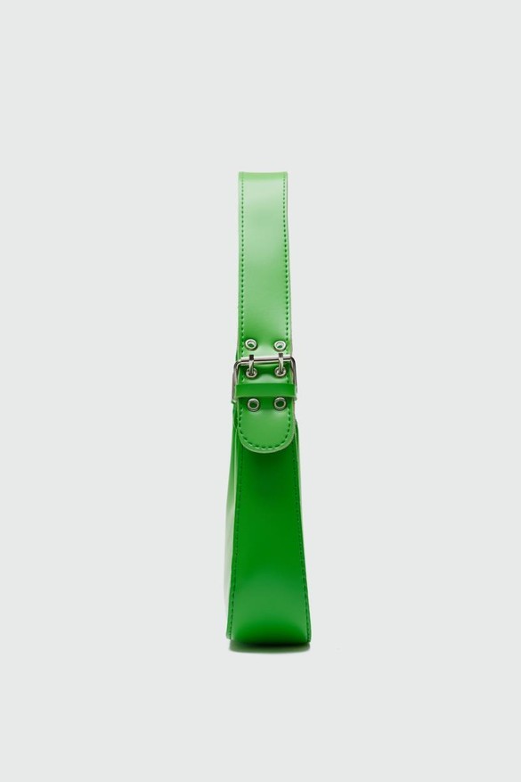 Shule Bags Muse Oval Baget Çanta Pudra Pembe görsel 4