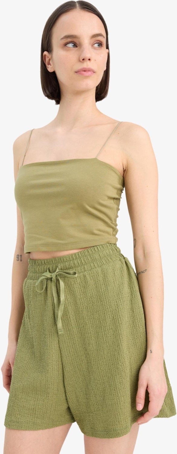 DeFacto Loose Fit Kırışık Dokulu Şort A6223AX25SM görsel 2