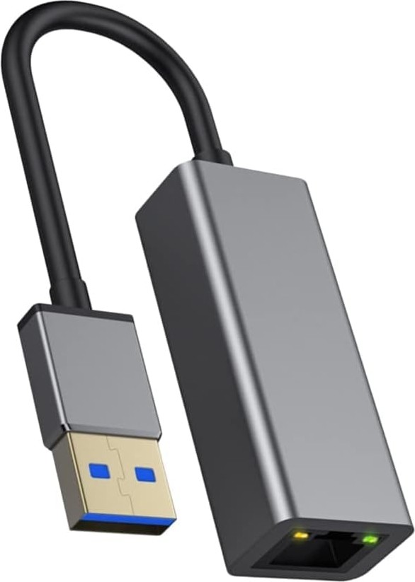 Die Grup Coverzone USB To RJ45 Adaptör 2.5 Gigabit Pc Laptop Telefon Usb-A To RJ45 Çevirici USB To Ethernet Lan Çevirici (Usb To Ethernet) ZR622 görsel 2