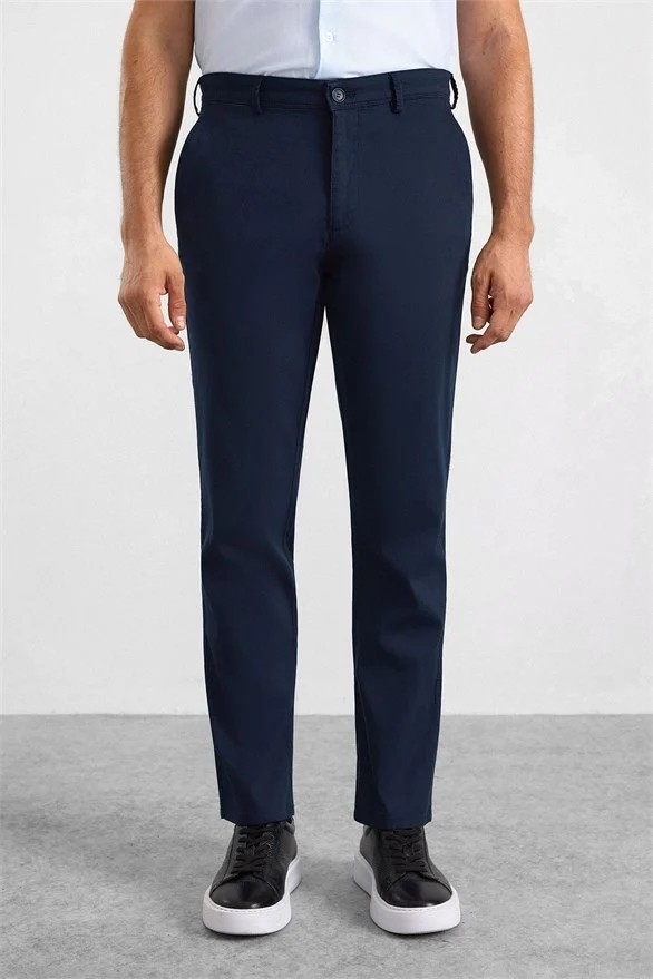 Süvari Siyah Regular Casual Pantolon