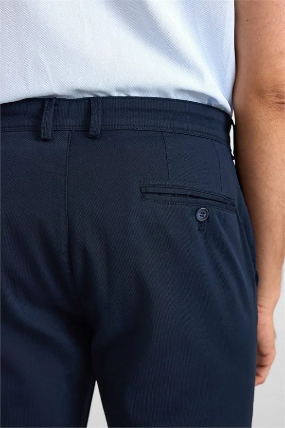 Süvari Siyah Regular Casual Pantolon görsel 3