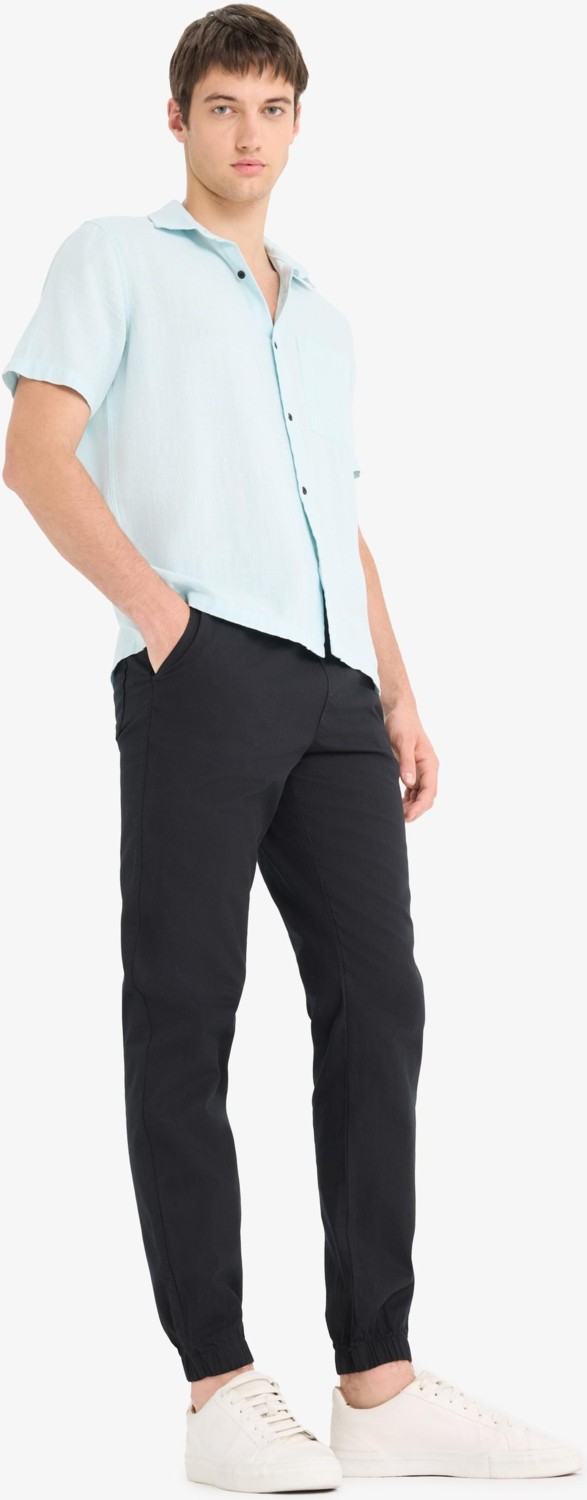 DeFacto %100 Pamuk Kargo Jogger Pantolon Üç Cepli E0834AX25SM