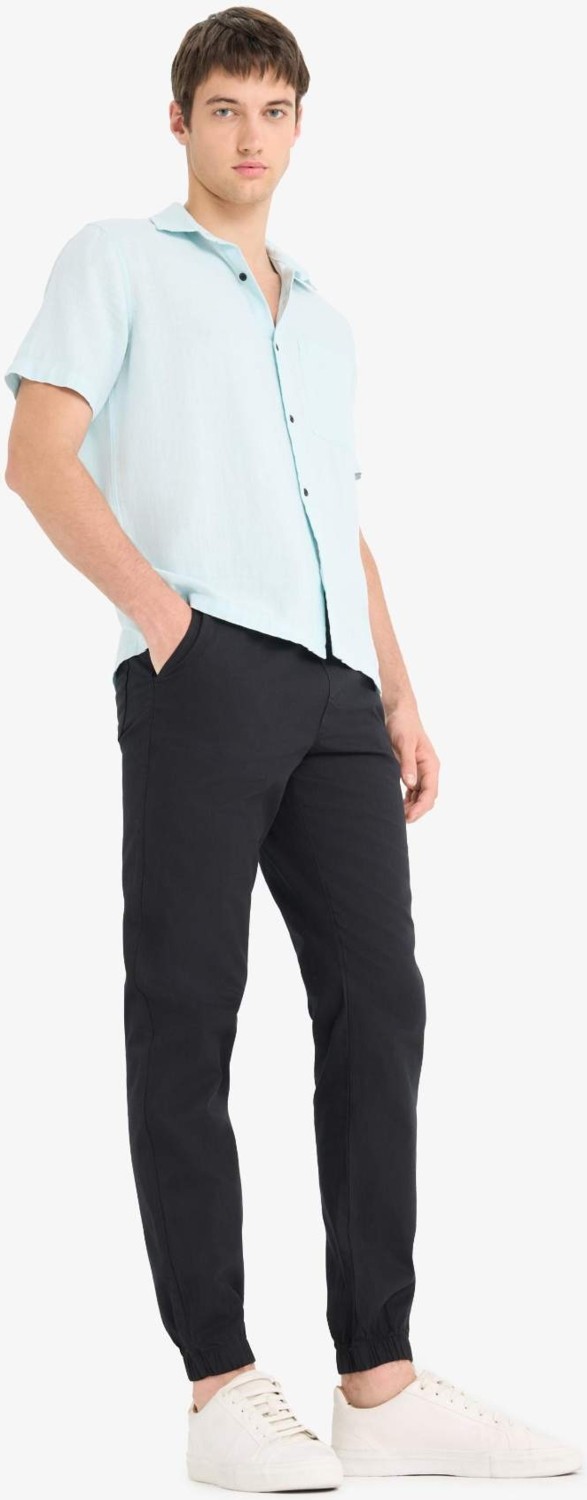 DeFacto %100 Pamuk Kargo Jogger Pantolon Üç Cepli E0834AX25SM görsel 8