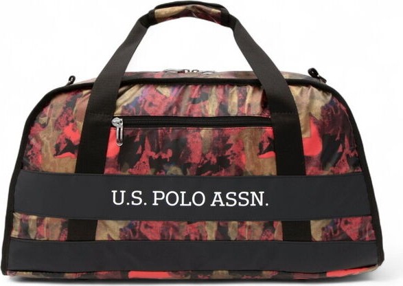 U.S. Polo Assn. Siyah-Kırmızı Unisex Seyahat Çantası PLDUF23808