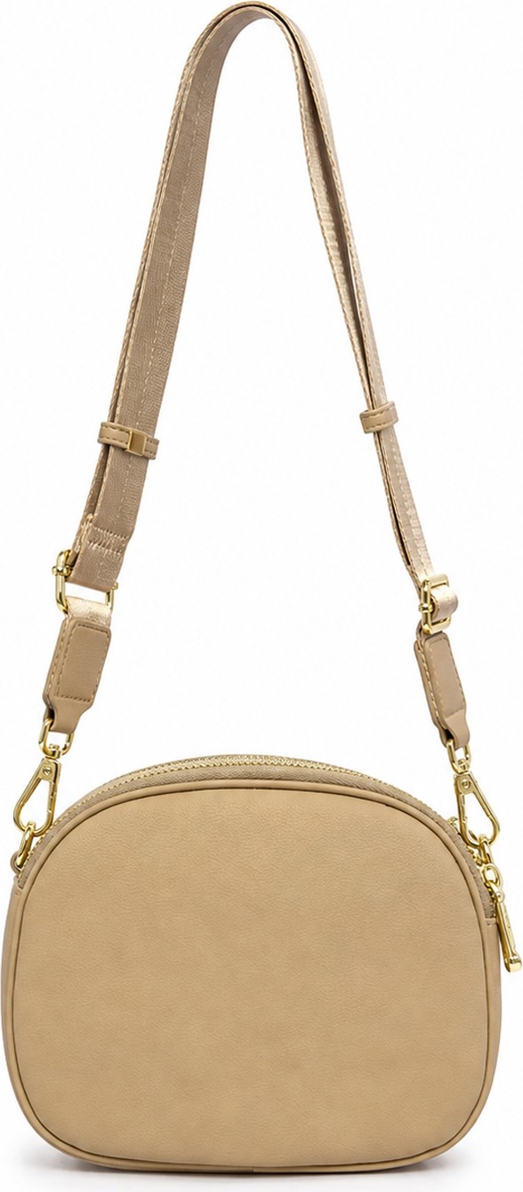 Just Polo Çapraz Askılı Kadın Çantası Vizon 10076 görsel 3