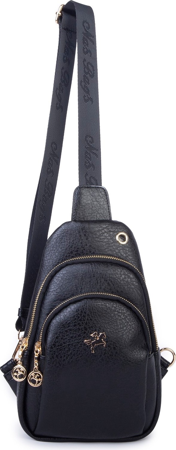 Nas Bag Kadın Crossbody Bag Bel ve Body Bag Siyah Victoria görsel 2