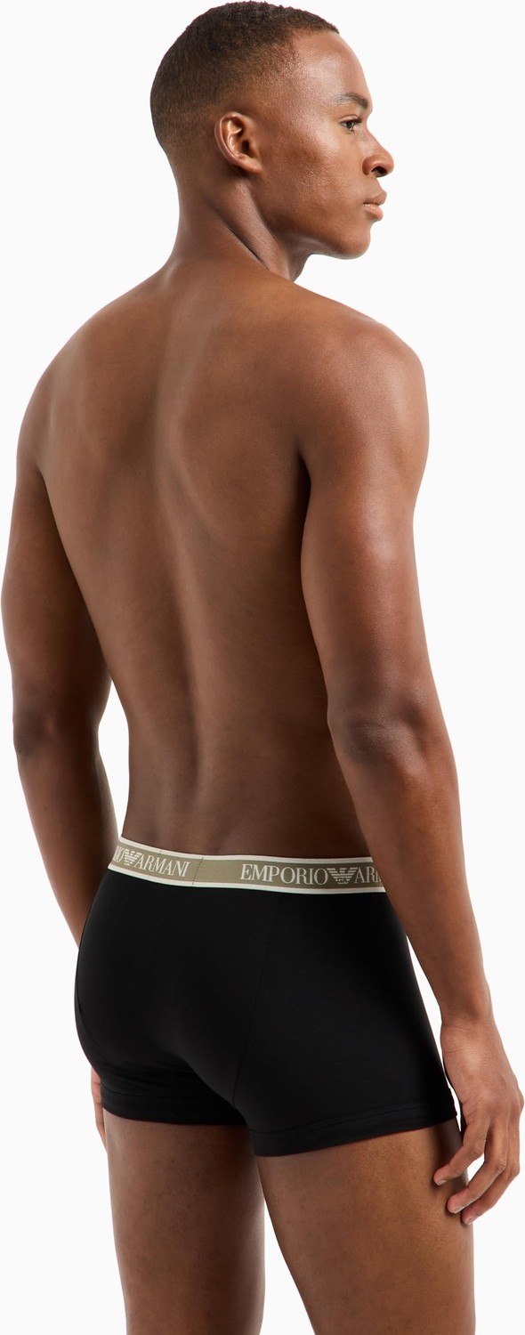 Die Grup Emporio Armani Erkek 3'lü Mayo, Siyah/tofu/siyah, L görsel 4