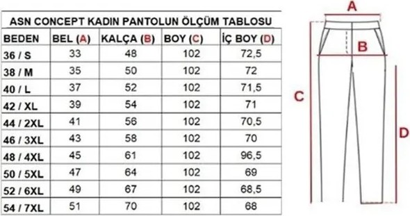 ASN Concept Lacivert Renk Pamuklu Kumaş Beli Ribanalı Kadın Eşofman Altı (Büyük Beden Seçeneğiyle) görsel 2