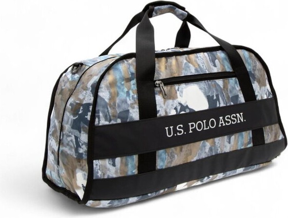 U.S. Polo Assn. Siyah-Beyaz Unisex Seyahat Çantası PLDUF23807 görsel 2