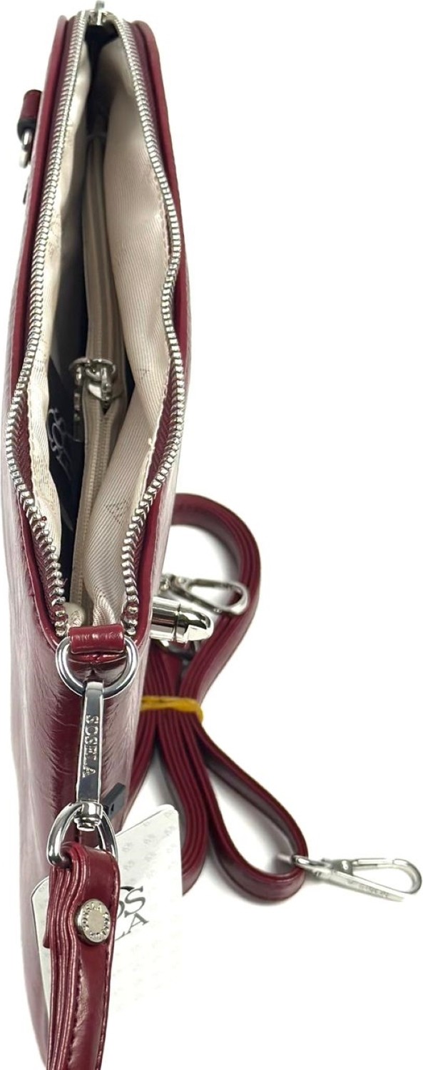 Sosela Kadın Bordo Portföy Çanta 67-6022 görsel 3