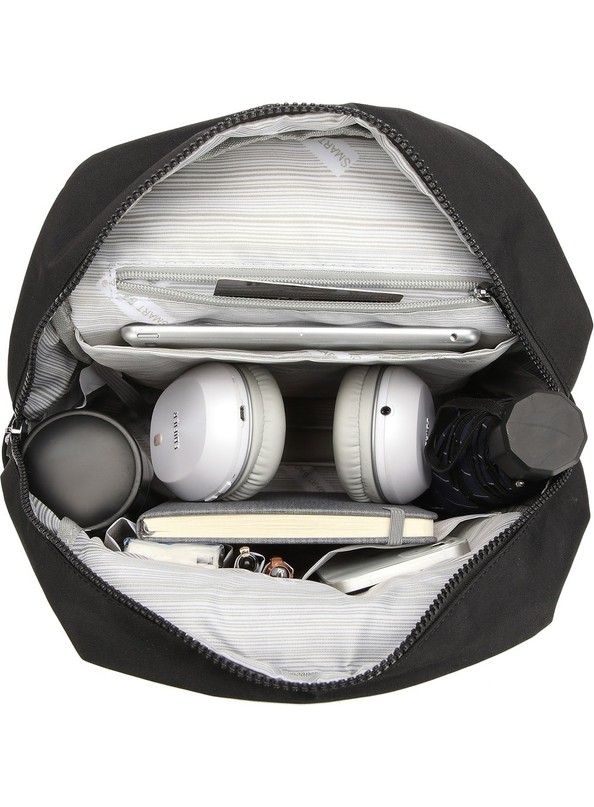 Smart Bags Süet Tabanlı Kumaş Kadın Sırt Çantası 3092 Yeşil görsel 6