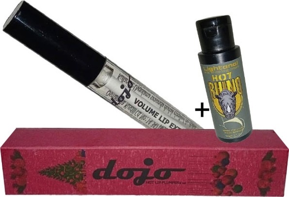 TeknoKapsül Dojo Dudàk Dolgunlaştırıcının Hotlip Plumper Yanında Hotrhino Analbeyazlatıcı Krem 60 ml