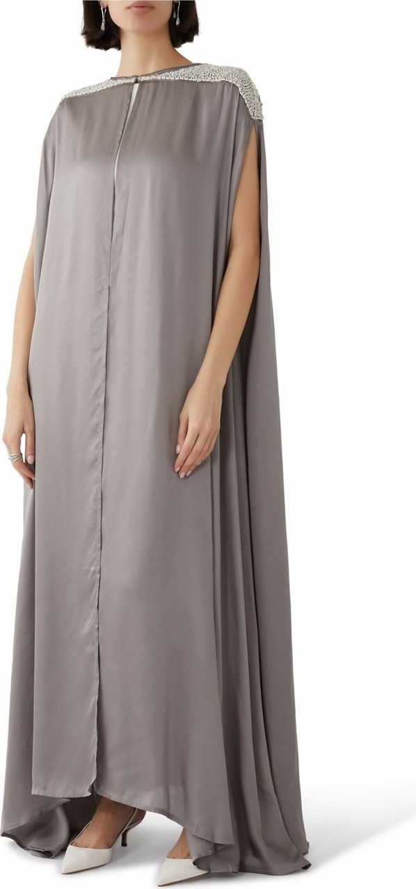Leem Süslü Omuzlu Kaftan - Şıklığın Adresi görsel 5