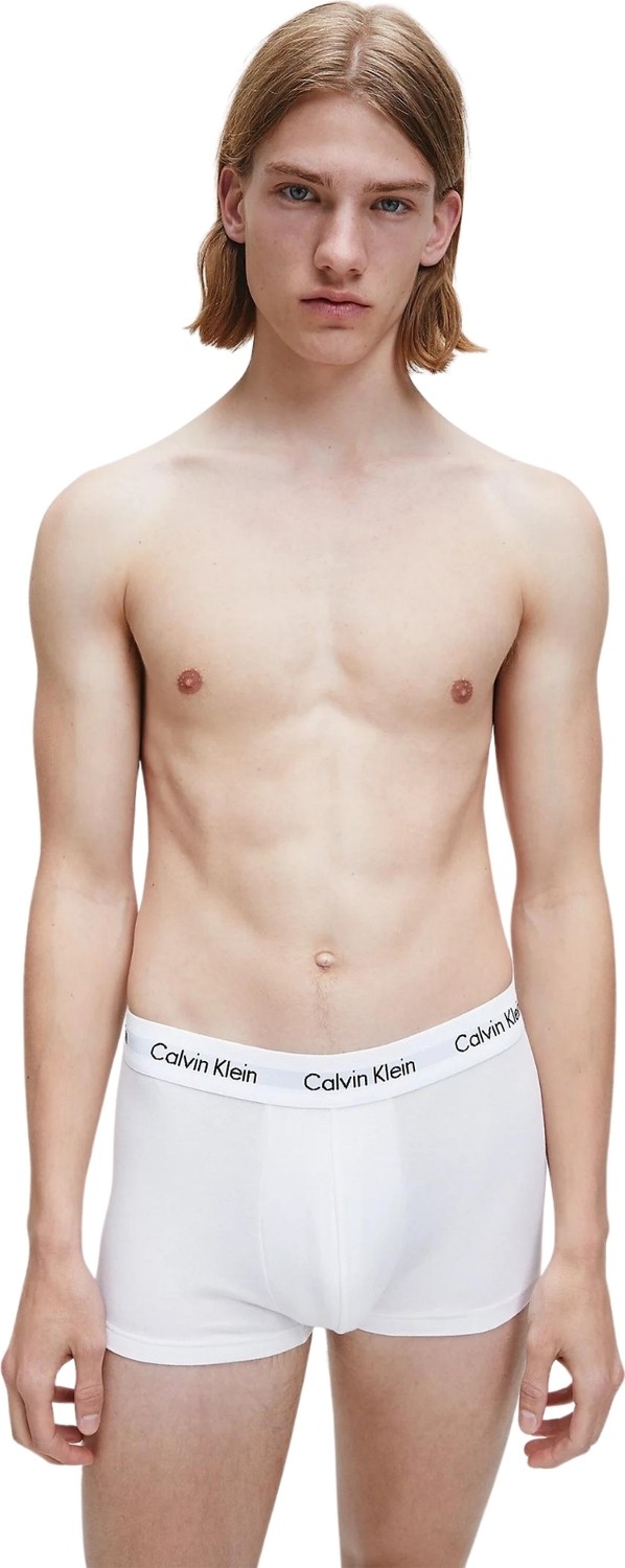 Calvin Klein Erkek Boxer U2662G 3'lü Paket Siyah - Beyaz - Gri Renk Seçenekleriyle Konforlu Kullanım görsel 3