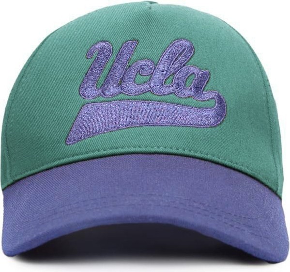 Ucla Mayer Yeşil Baseball Cap Nakışlı - Unisex Şapka görsel 7