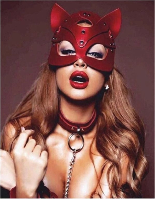 Vip Marketim Vipmarketim Fantezi Maske Tasma ve Kelepçe