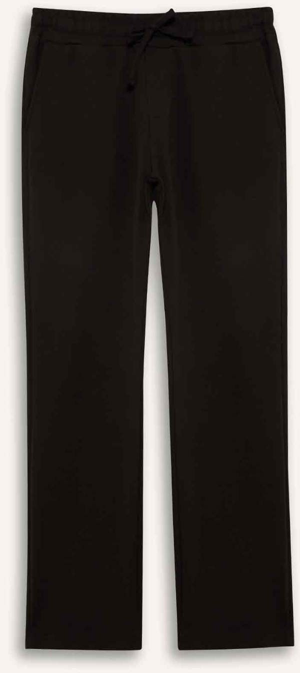 DeFacto Esnek Basic Beli Bağcıklı Cepli Düz Paça Jogger Pantolon C6022AX26SP
