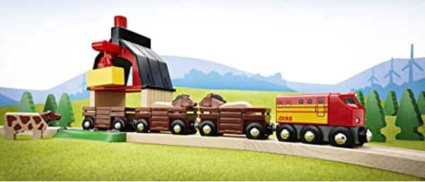 Aesco Çiftlik Tren Yolu Seti - Eğlenceli Demiryolu Macerası görsel 2