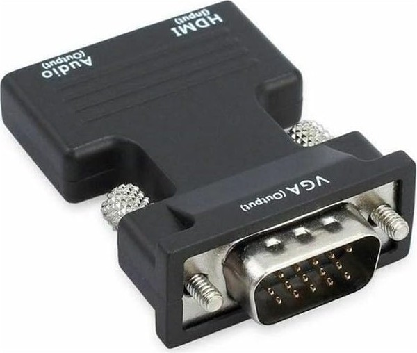Die Grup Lunatic 9944 Ses Destekli HDMI To VGA Monitör Çevirici Adaptör Uyumlu HDMI Bağlantı Tipi görsel 2