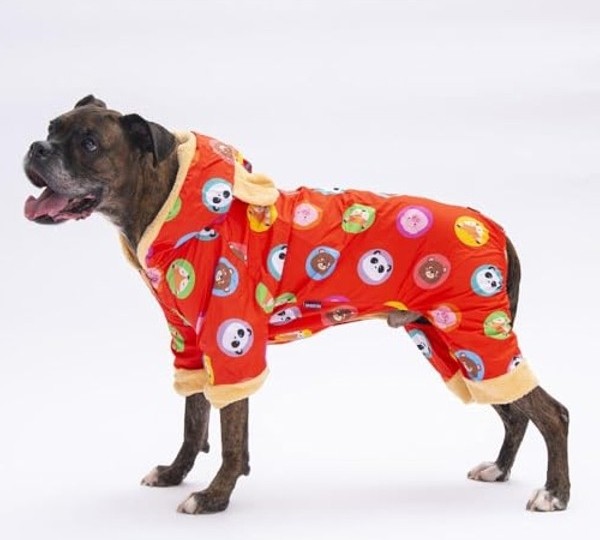 Frefly Store Büyük Irk Köpekler Için Yağmurluk Mont - Turuncu Renk, 6xl