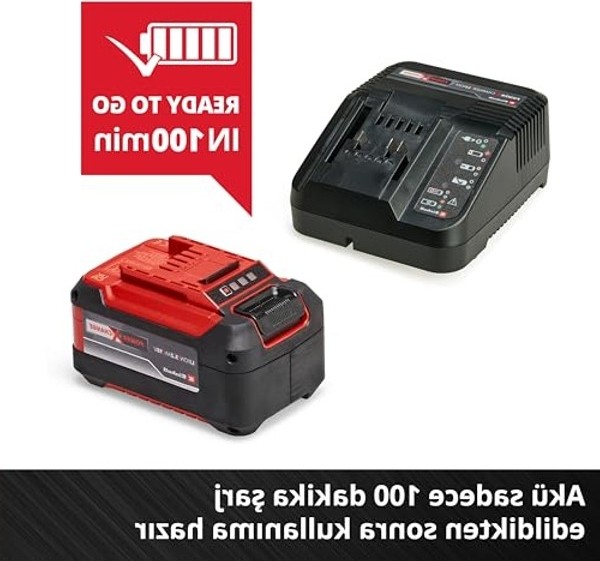 Die Grup 5.2 Ah Güç Aküsü ve Şarj Cihazı Seti, Tüm Power X-Change Cihazları ile Uyumlu görsel 3