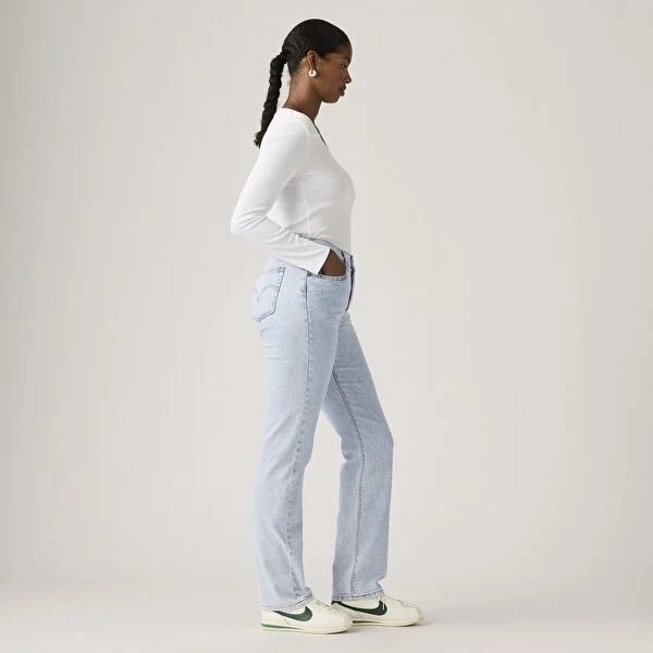 Levi's 501® Curve Lightweight Kadın Jean Pantolon - Curious Dawn görsel 5