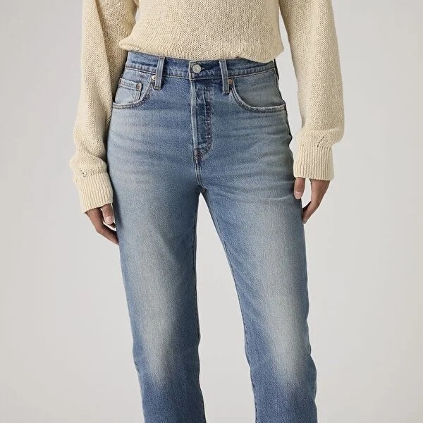 Levi's 501® Crop Kadın Jean Pantolon - Roaming On Two görsel 4