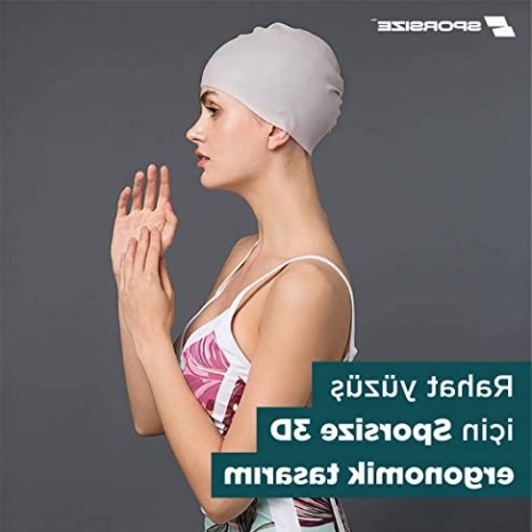 Die Grup Su Geçirmez Unisex Yüzücü Bonesi ile Saç Koruma ve Esneklik görsel 3