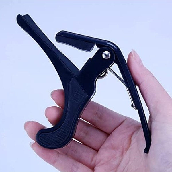 Aesco Dayanıklı Metal Gitar Kapo - Güçlü Bağlama ve Kolay Kullanım