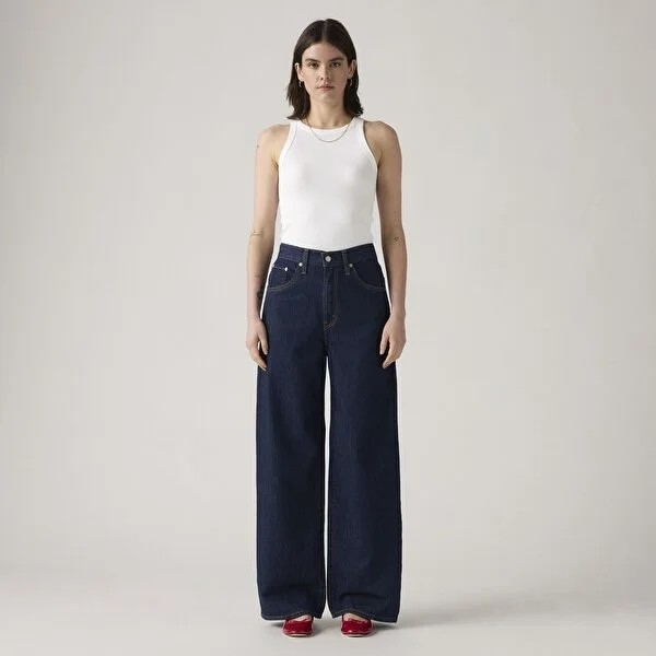 Levi's Cinch Baggy Kadın Jean Pantolon - Reign Of The Rinse görsel 2