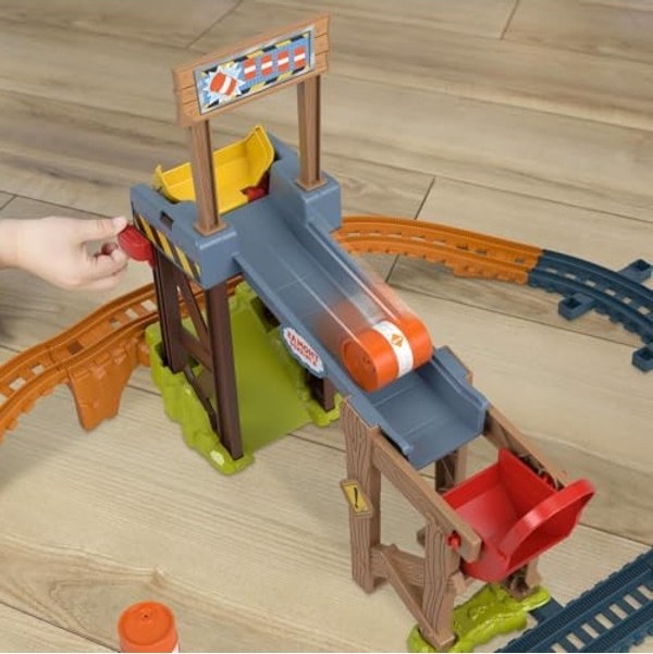 Aesco Thomas ve Arkadaşları Inşaat Seti, Motorlu Oyuncak Tren ile Eğlenceli Oyun görsel 2